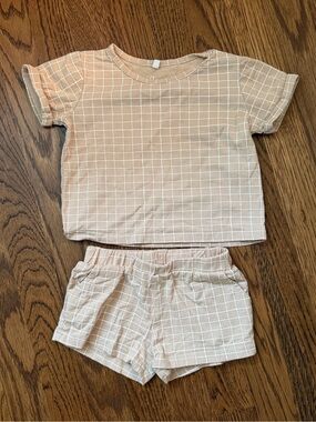 Pouf Baby Neutral Grid Summer Set